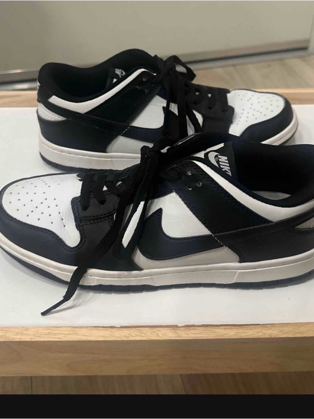 Nike Sneakers Dunk Low “Panda” Black White – Women’s 8.5 – Worn Once